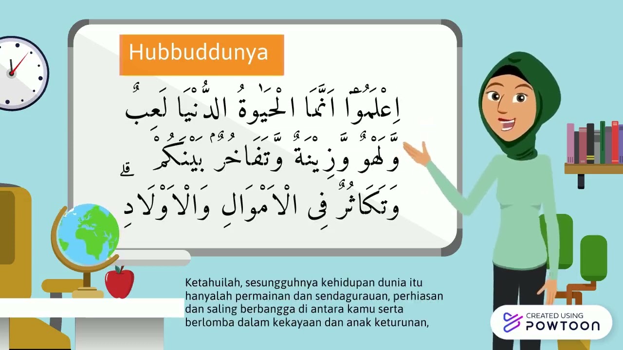 Video Pembelajaran Hubbuddunya