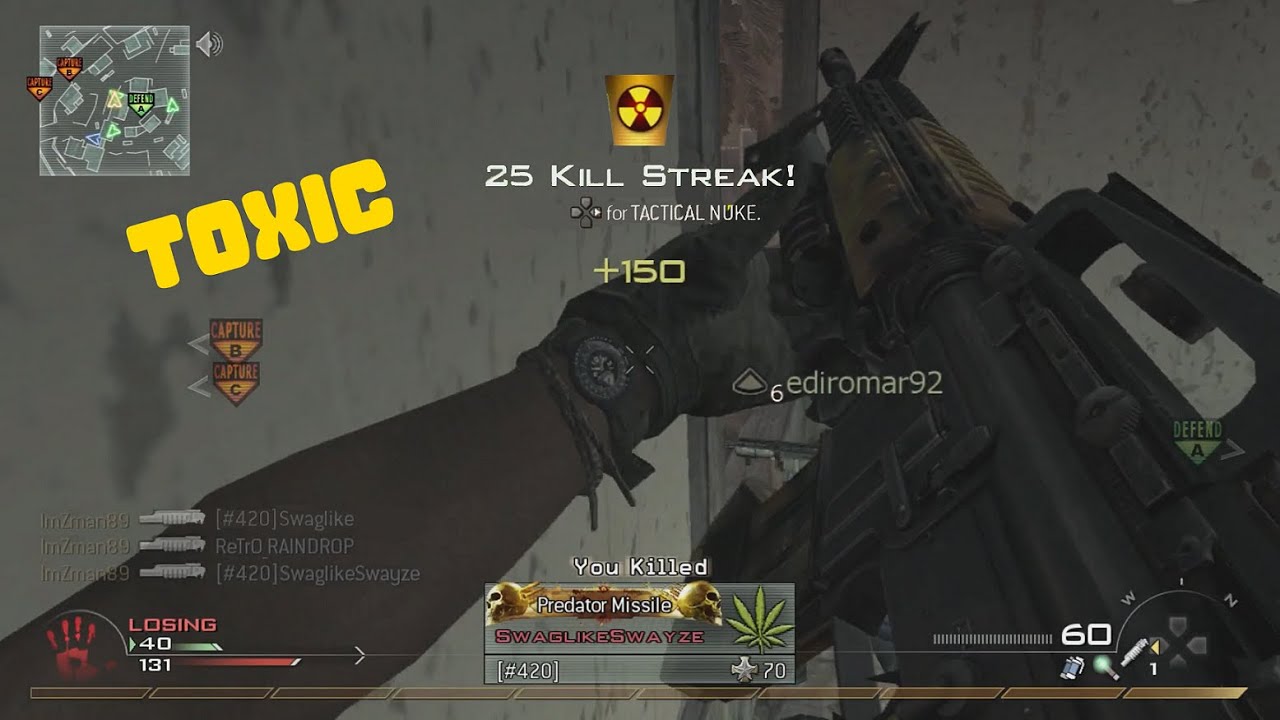 NOOB TUBING AGAIN IN MW2 - Modern Warfare 2