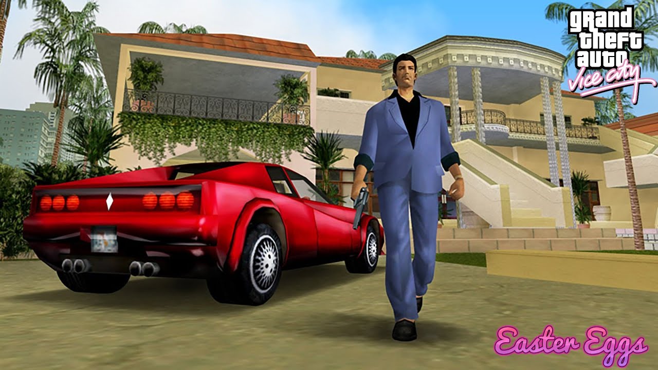 Grand Theft Auto: Vice City v1.40 PS2 EASTER EGGS