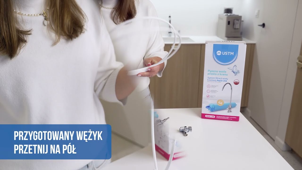 Montaż systemu filtracji wody kranowej Aqua Line