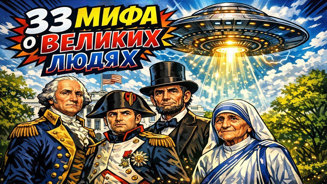 33 исторических МИФА о великих людях, которые оказались выдумкой