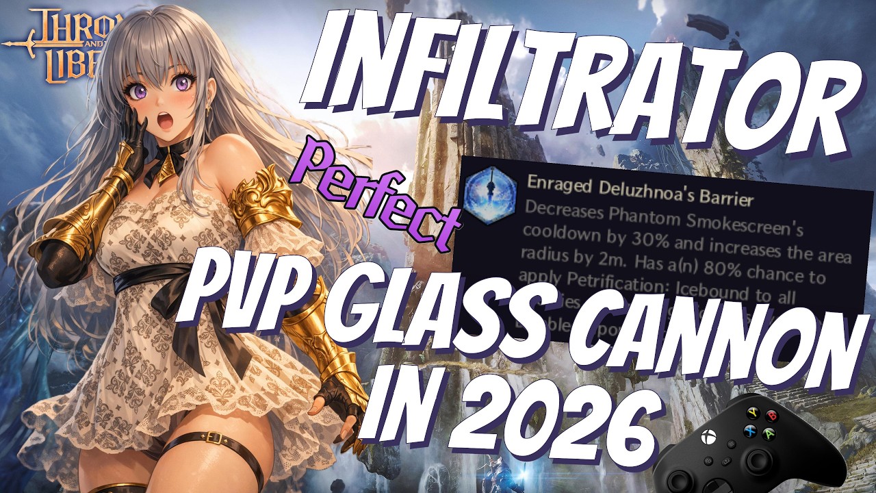 Solo PVP Infiltrator | Glass Cannon in 2026 | Throne and Liberty