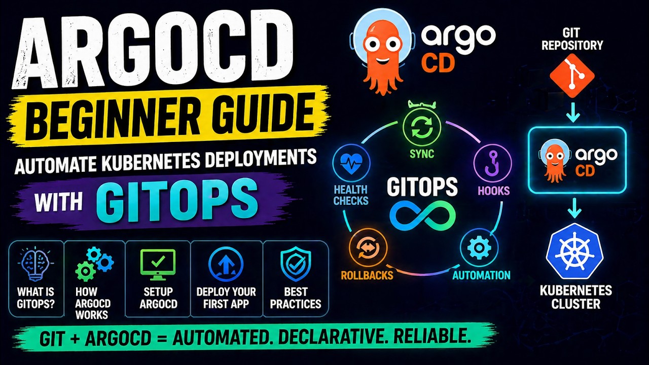 Руководство для начинающих ArgoCD | Автоматизируйте развёртывания Kubernetes с помощью GitOps