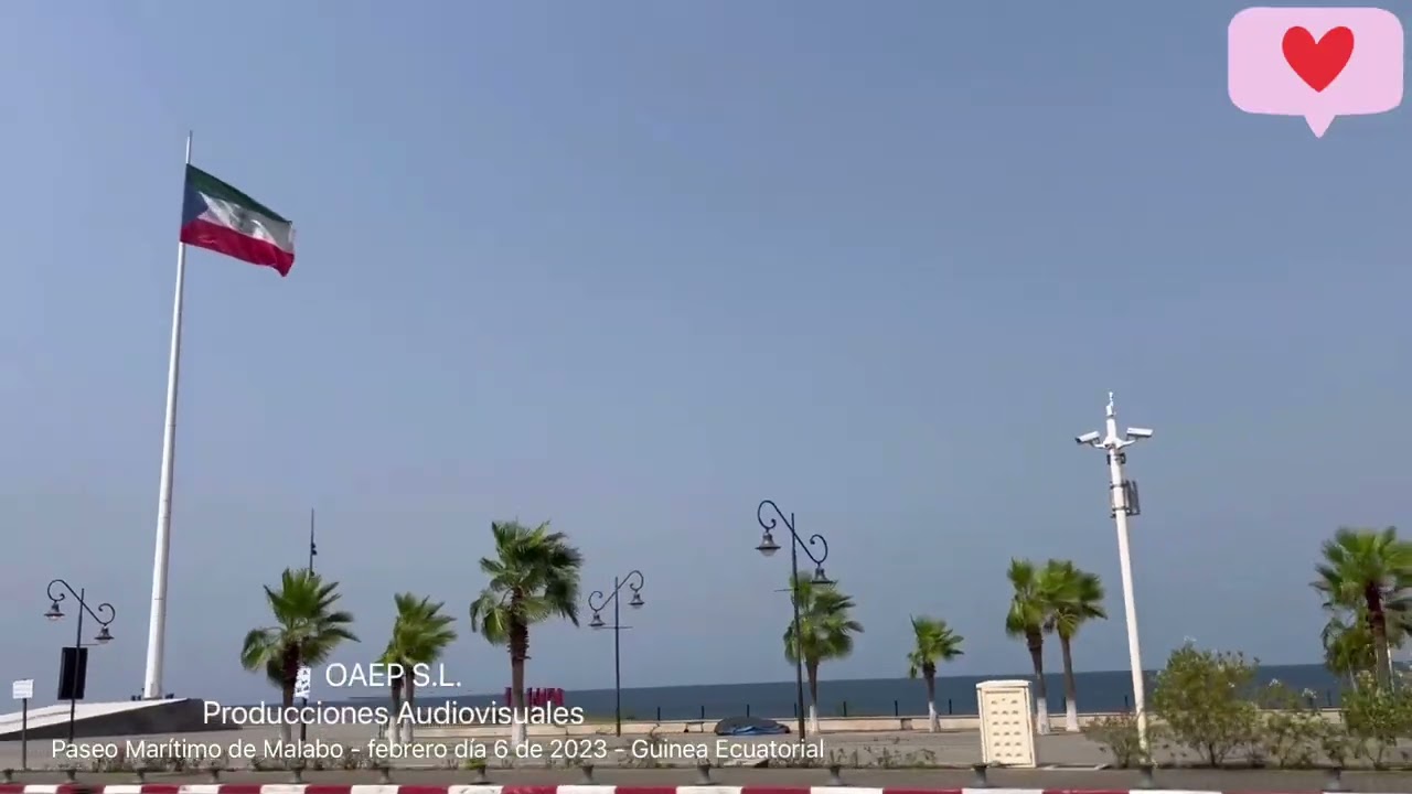 Paseo Marítimo de Malabo-febrero día 6de 2023