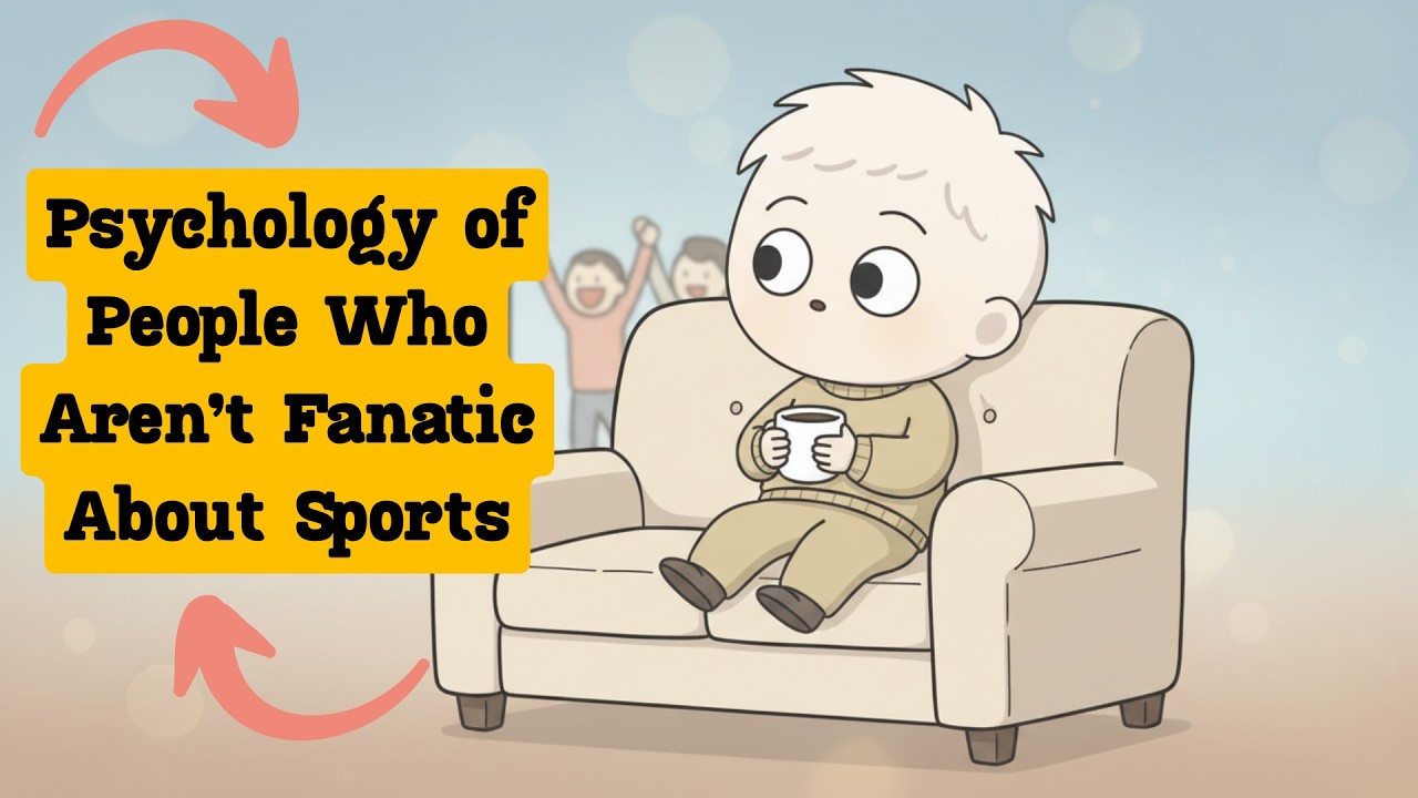 Psychology of People Who Aren’t Fanatic About Sports