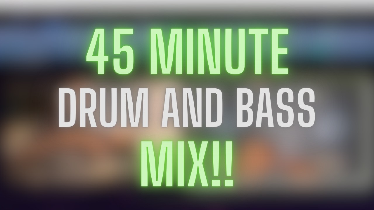 DDJ-GRV6 ~ 45 Minute Drum and Bass Mix!! #dj #remix #mix #drumandbass #jumpup