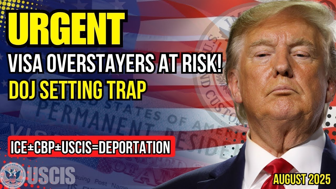 Visa Overstays Are Now National Security Risk | DOJ Crackdown Begins
