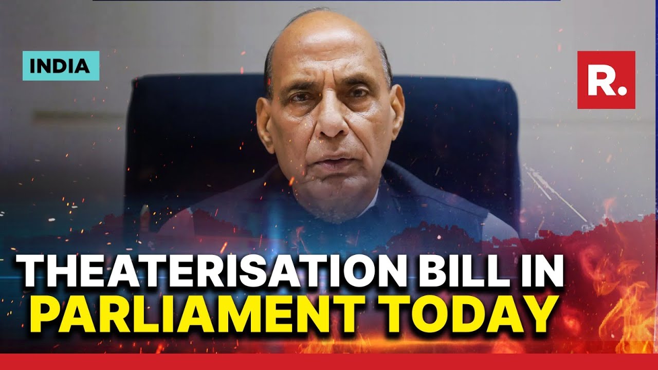 Rajnath Singh To Table Bill On Formation Of Joint Theatre Commands