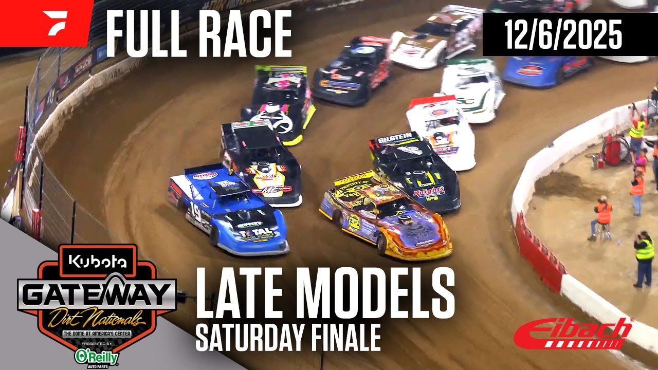 FULL RACE: 2025 Kubota Gateway Dirt Nationals Late Model Finale