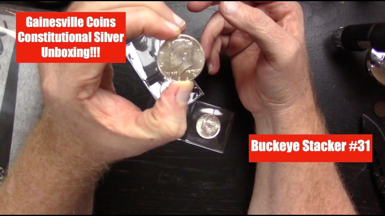 Constitutional Silver Unboxing!!!  Gainesville Coins!  Buckeye Stacker #31 #gainesvillecoins