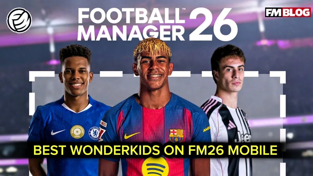 10 FM26 Wonderkids You NEED! (5⭐ Potential)