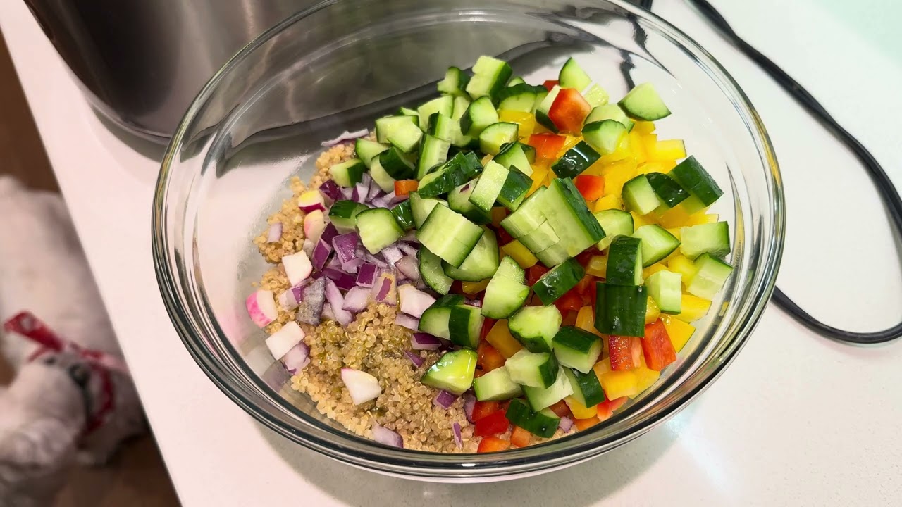 Aloha Cooking🌺スーパーフードのキヌアサラダ🥗Super food Quinoa salad #レシピ動画 #スーパーフード#キヌアサラダ#recipevedio #superfood