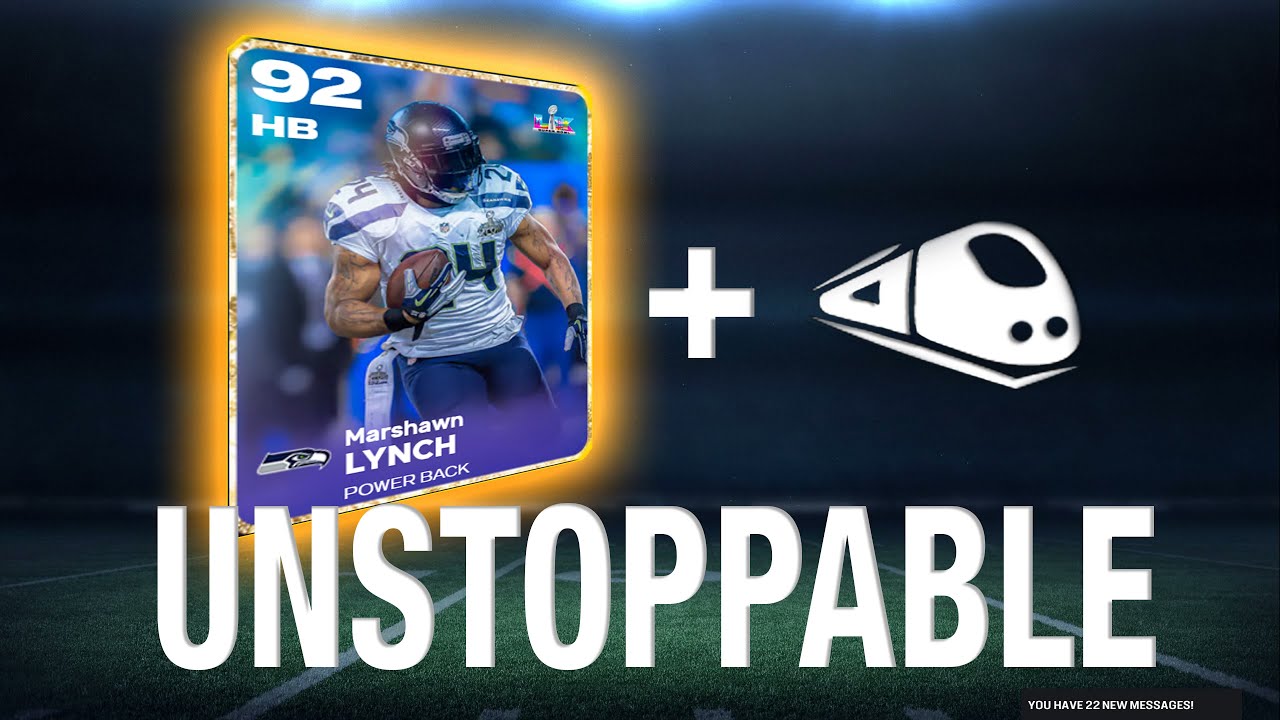 This Marshawn Lynch card is CHEATING!