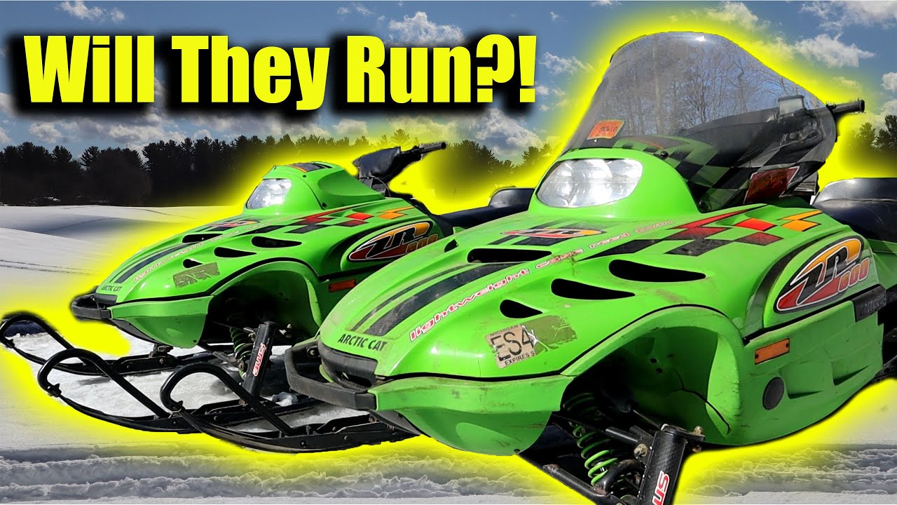 Можно ли починить эти снегоходы Arctic Cat? *Arctic Cat ZR 600 EFI*