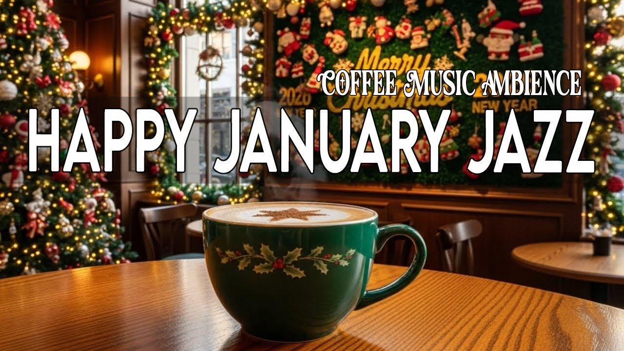 January Jazz ~ Positive Coffee Bossa for Clear Awareness, Gentle Morning Drive & Fresh Mental Lift ✨