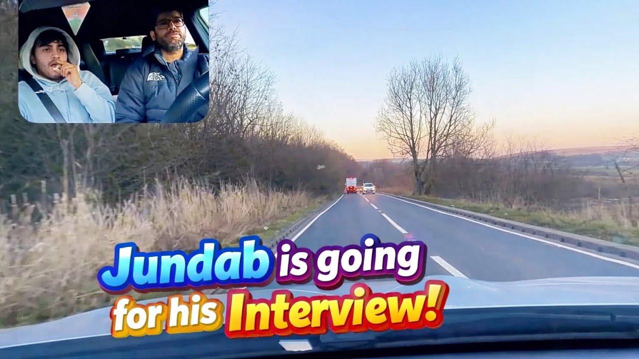 Jundab is going for an interview 