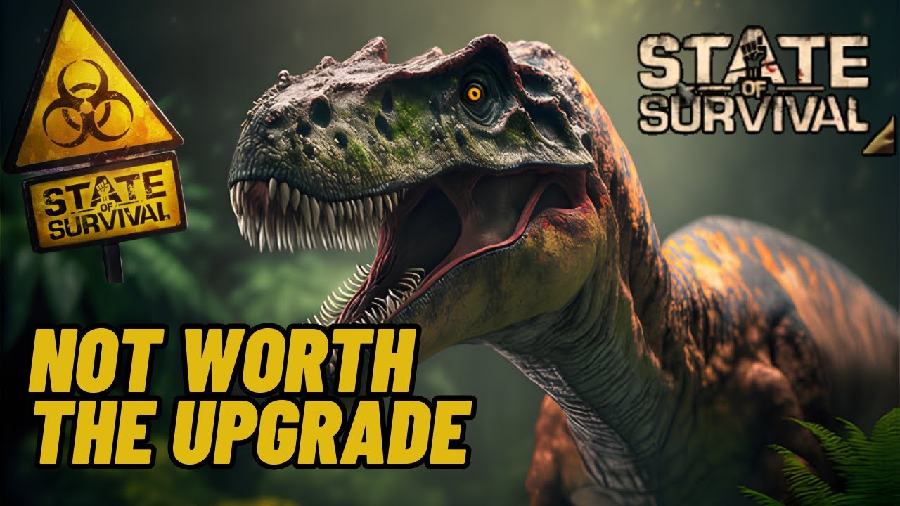 HERE WHY I WON'T UPGRADE THE T-REX | STATE OF SURVIVAL