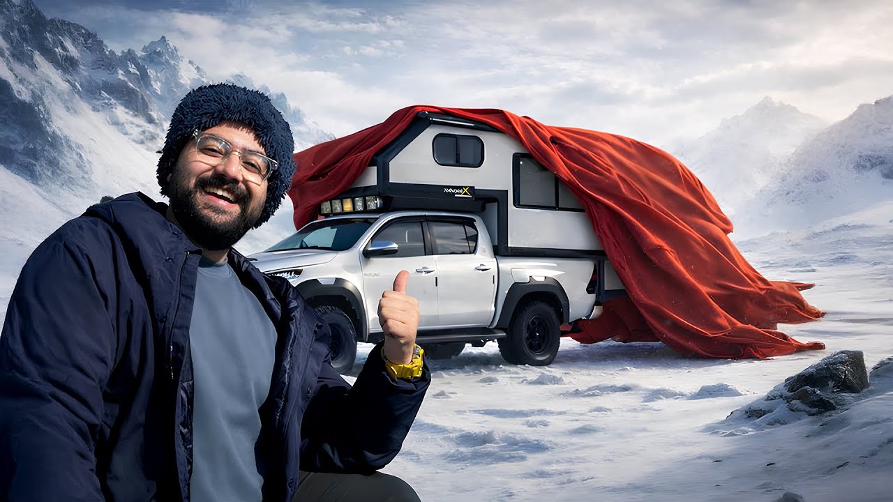 My 4x4 Camper for London Trip is here! 😍 (Baljeet Pro Max 💪🏼🤯)