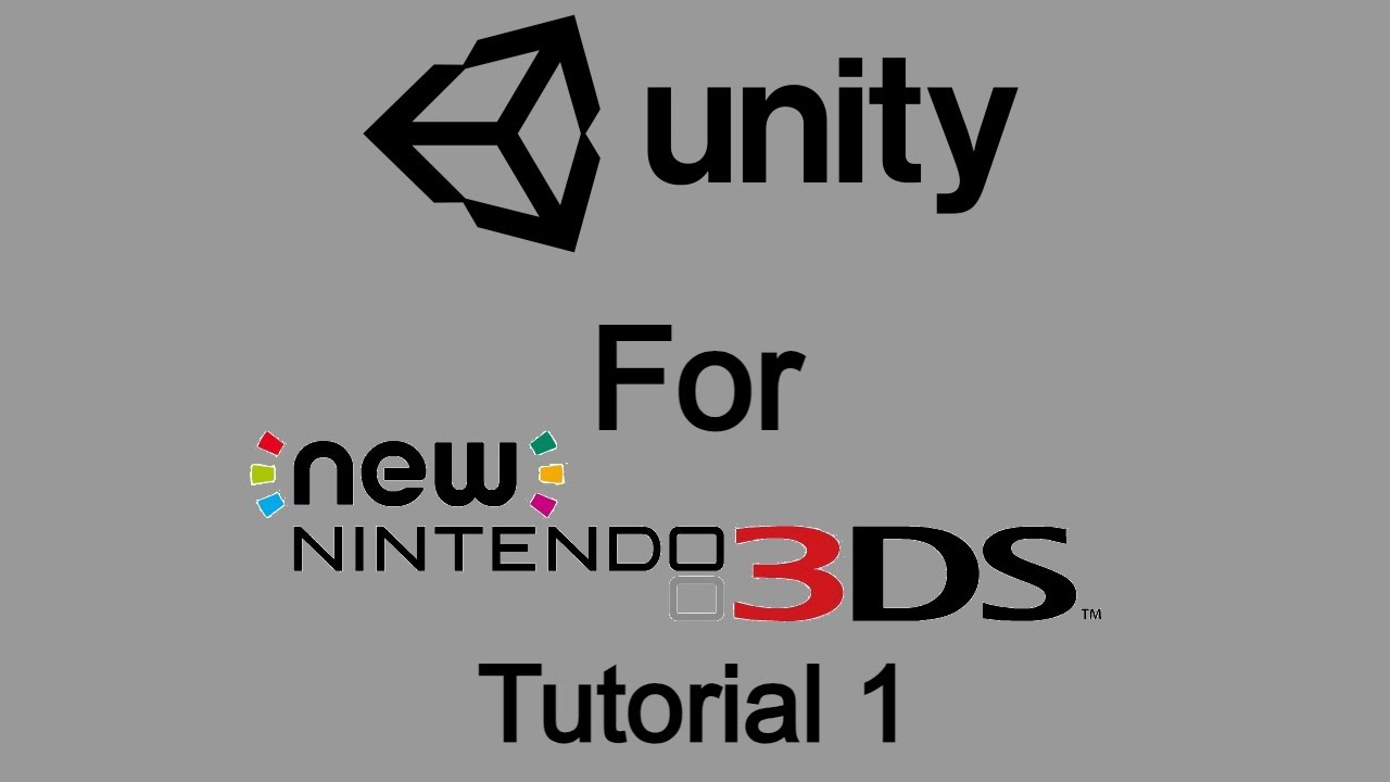 Урок 1 по Unity для 3DS &ndash; Основы и применение