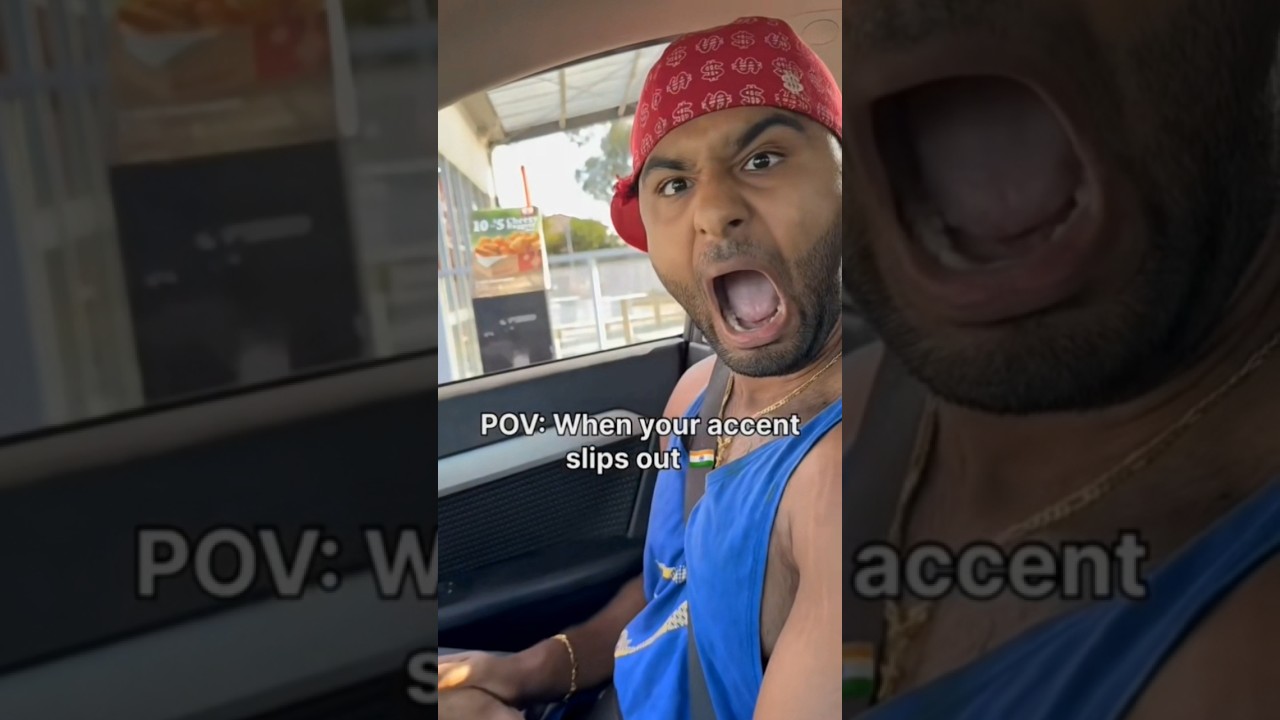 pov: when your accent slips out 🇮🇳 💀 #indian #funny #shorts