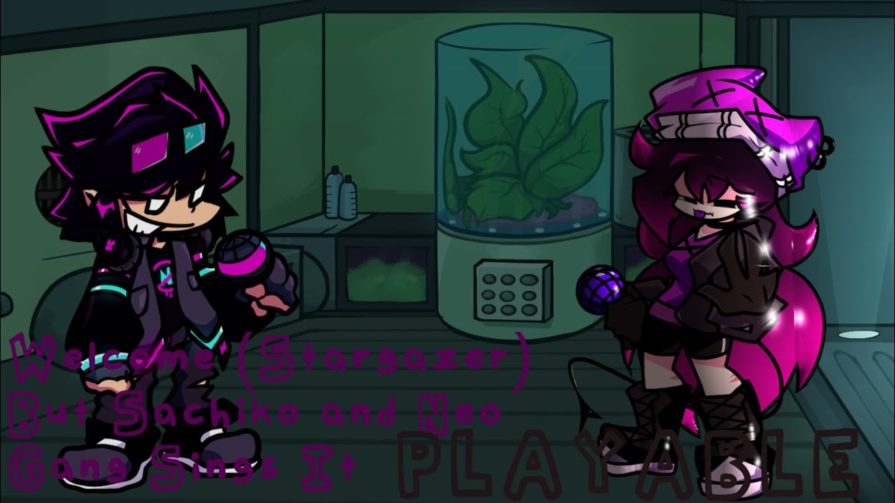 Welcome (Stargazer) But Sachiko And Neo Gang Sings It (Friday Night Funkin' Impostor V5)