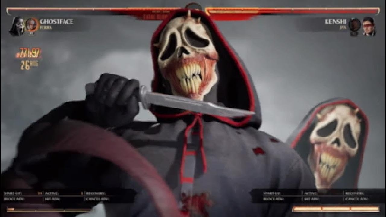 Mortal Kombat 1 Ghost Face 80% Fatal Blow Combo