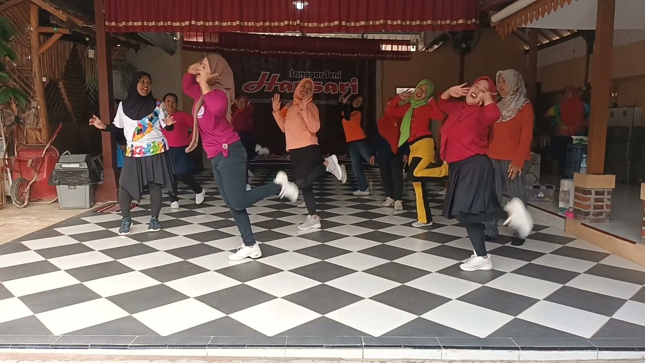 PAGI LINEDANCE BERSAMA HAPSARI #PART23