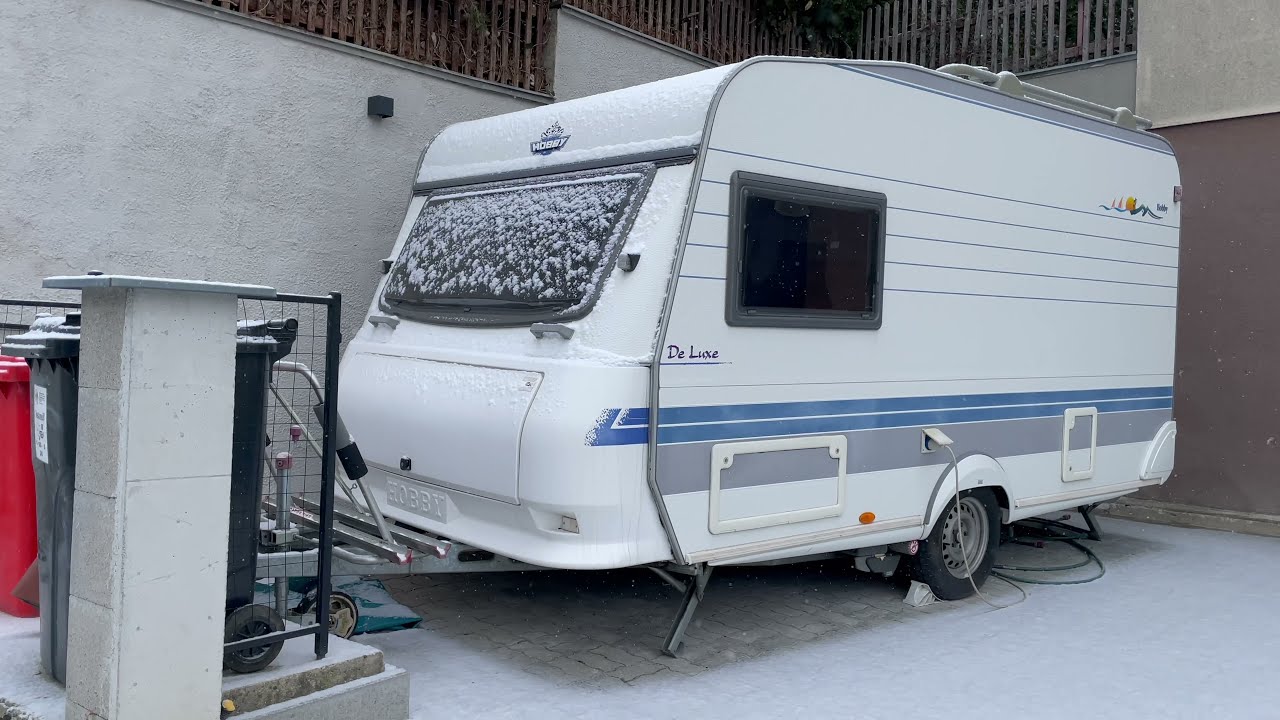 Winter Camping Test at -5℃ Hobby 400 Deluxe