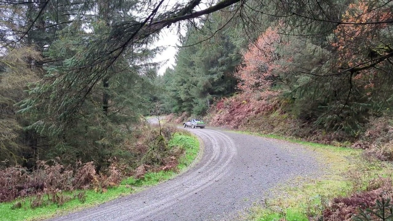 RAC Rally 2023 Car 3 Oliver Solberg