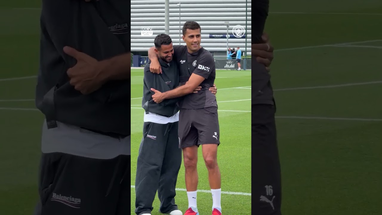Not for the faint-hearted... 🥹 Mahrez was back with Manchester City