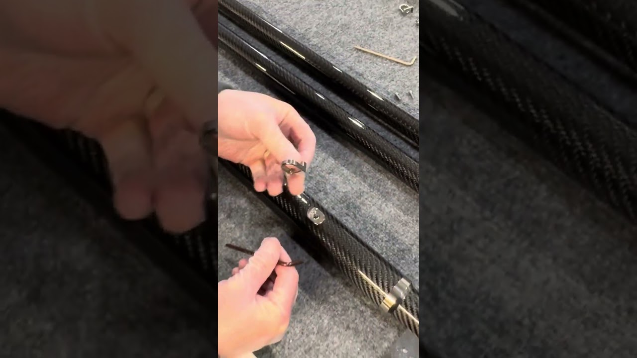 26 and 30 ft Super Titanium Internal Carbon Fiber Outriggers Features - Marsh Tacky Carbon