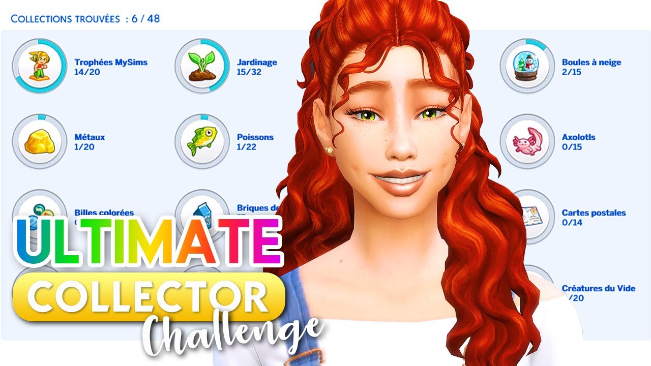 Peut on finir TOUTES les collections du jeu ? Ultimate Collector Challenge #1✨ | Let's play Sims 4