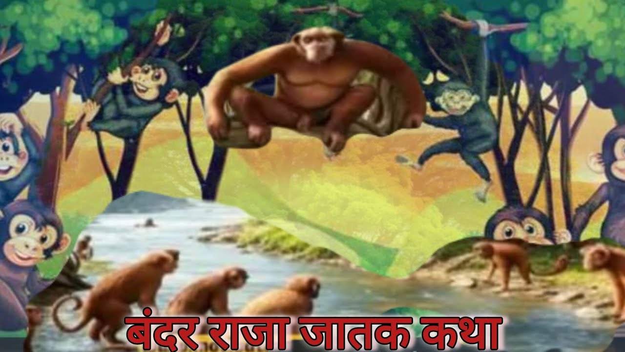 महाकपि जातक कथा। बुद्ध के पूर्वजन्म की कथा। #ancienthistory #indianculture #viral #sanatandharma 