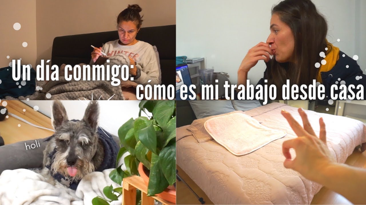 Un día conmigo: cómo es mi trabajo desde casa 🏡🪴
