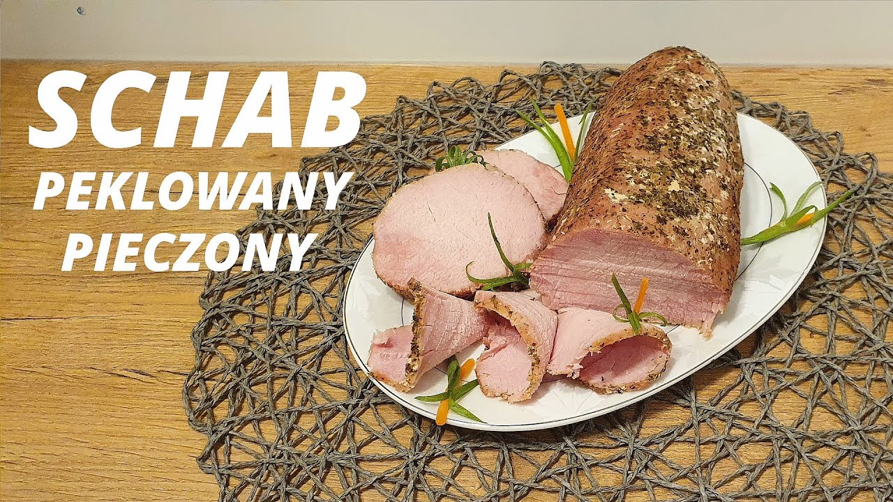 Schab peklowany - pieczony / agatabodkuchni