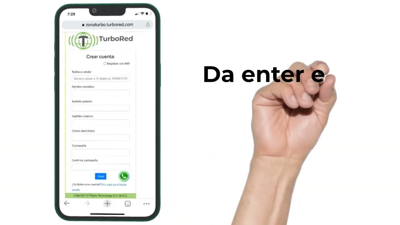 As&iacute; puedes INGRESAR a mi cuenta TurboRed.