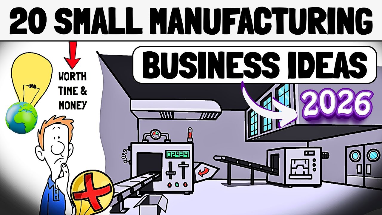 20 Small Manufacturing Business Ideas for 2026