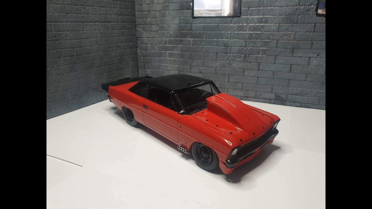 1/24 AMT Wenrick Motorsports 1966 Chevy Nova Pro Street