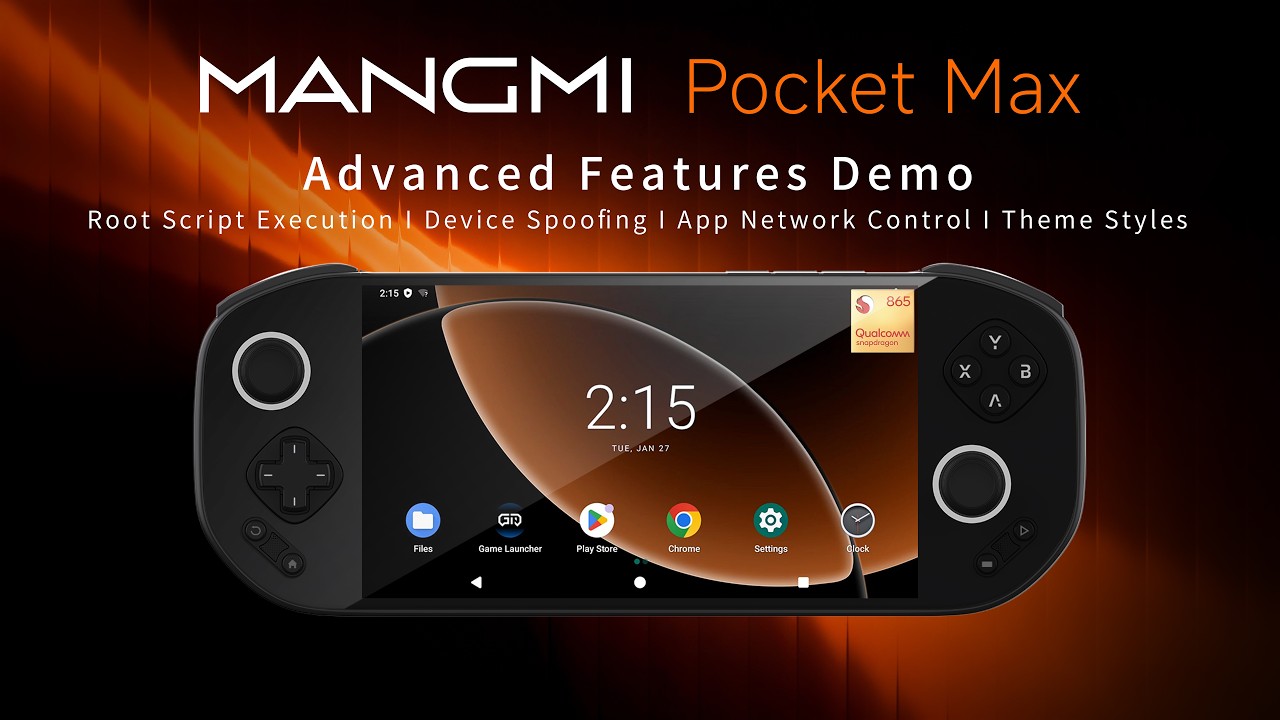 MANGMI Pocket Max Advanced Features Demo