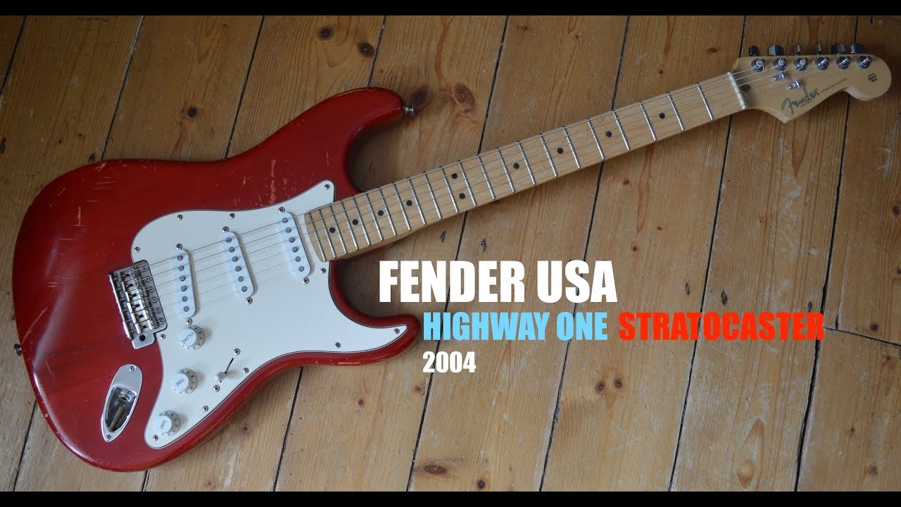 FENDER USA HIGHWAY ONE STRATOCASTER (2004)