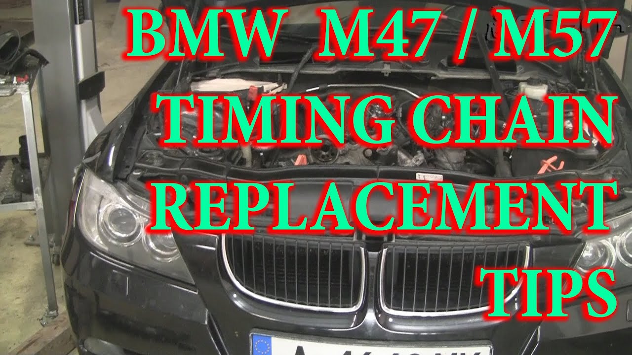 Советы по замене цепи ГРМ BMW M47 M57