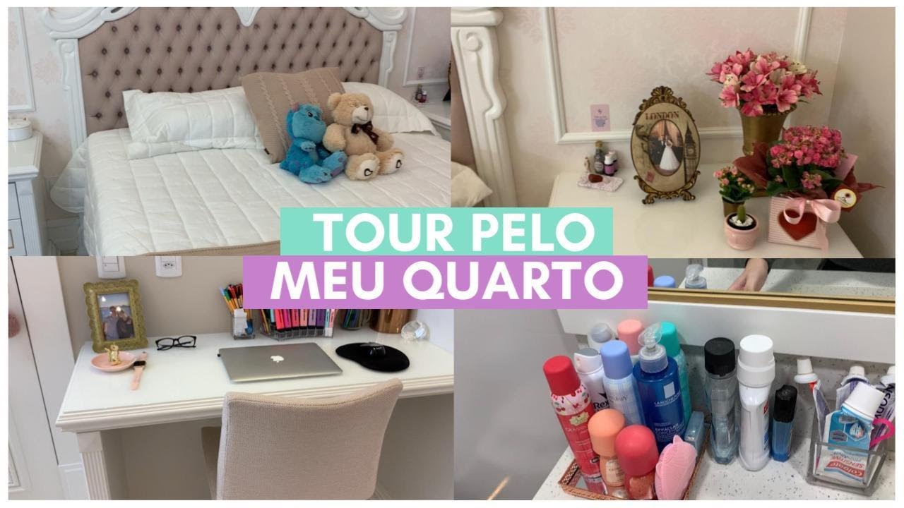 TOUR PELO MEU QUARTO!!❤️