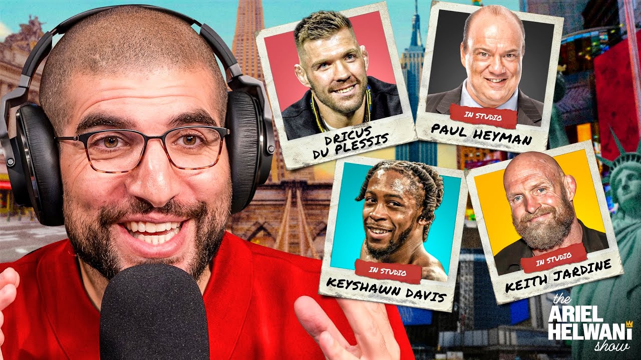 Dricus du Plessis, Plus, Paul Heyman, Keyshawn Davis, and Keith Jardine ALL IN STUDIO, OTN | 8/6/25