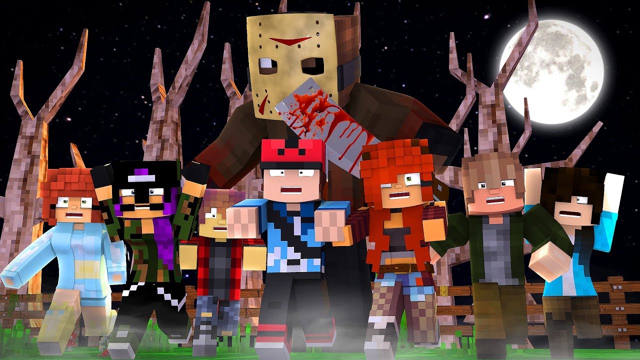 Minecraft Friday The 13th Murder Mystery - JASON TALKS?! (Minecraft Roleplay)