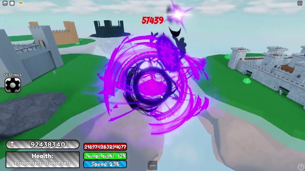Crysta; (Ruby) showcase! 100-100000000 (100m) in Killstreak Sword Fighting Universe