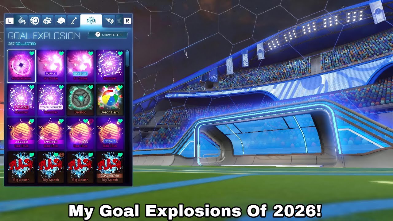 My Rocket League Goal Explosions Of 2026!