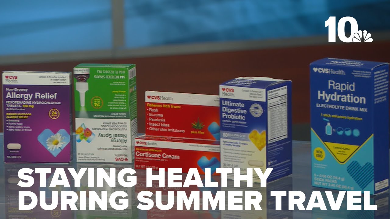 Staying healthy during summer travel