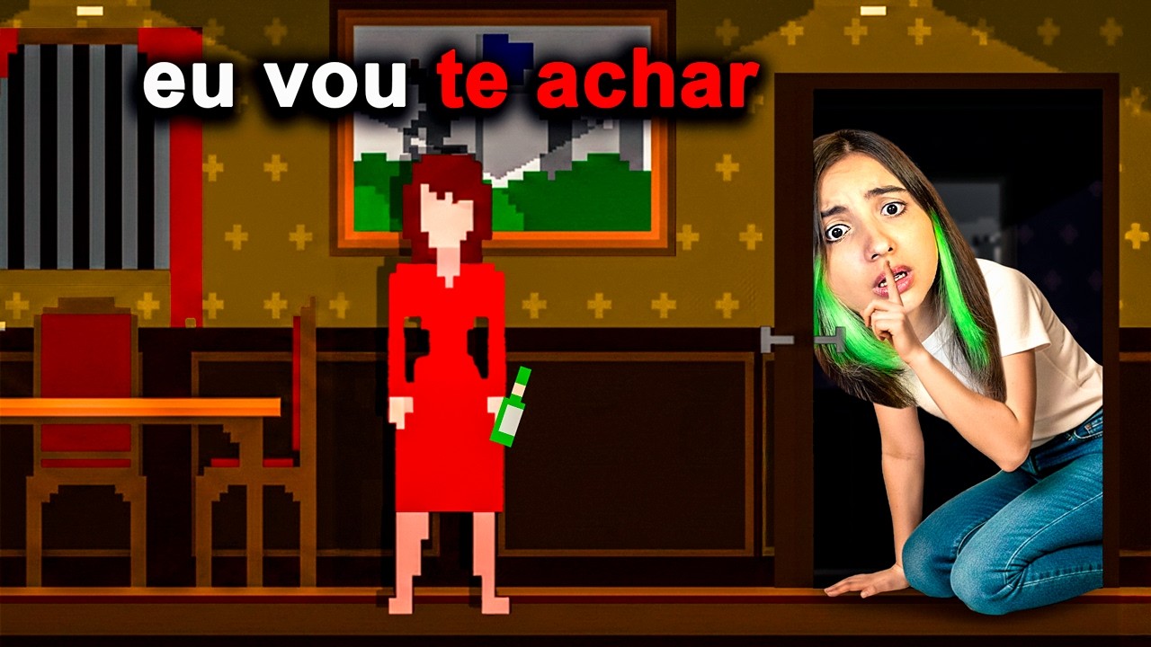 ESSA MULHER MALUCA TÁ ME PERSEGUINDO PELA CASA MAS... ELA É MINHA MÃE.