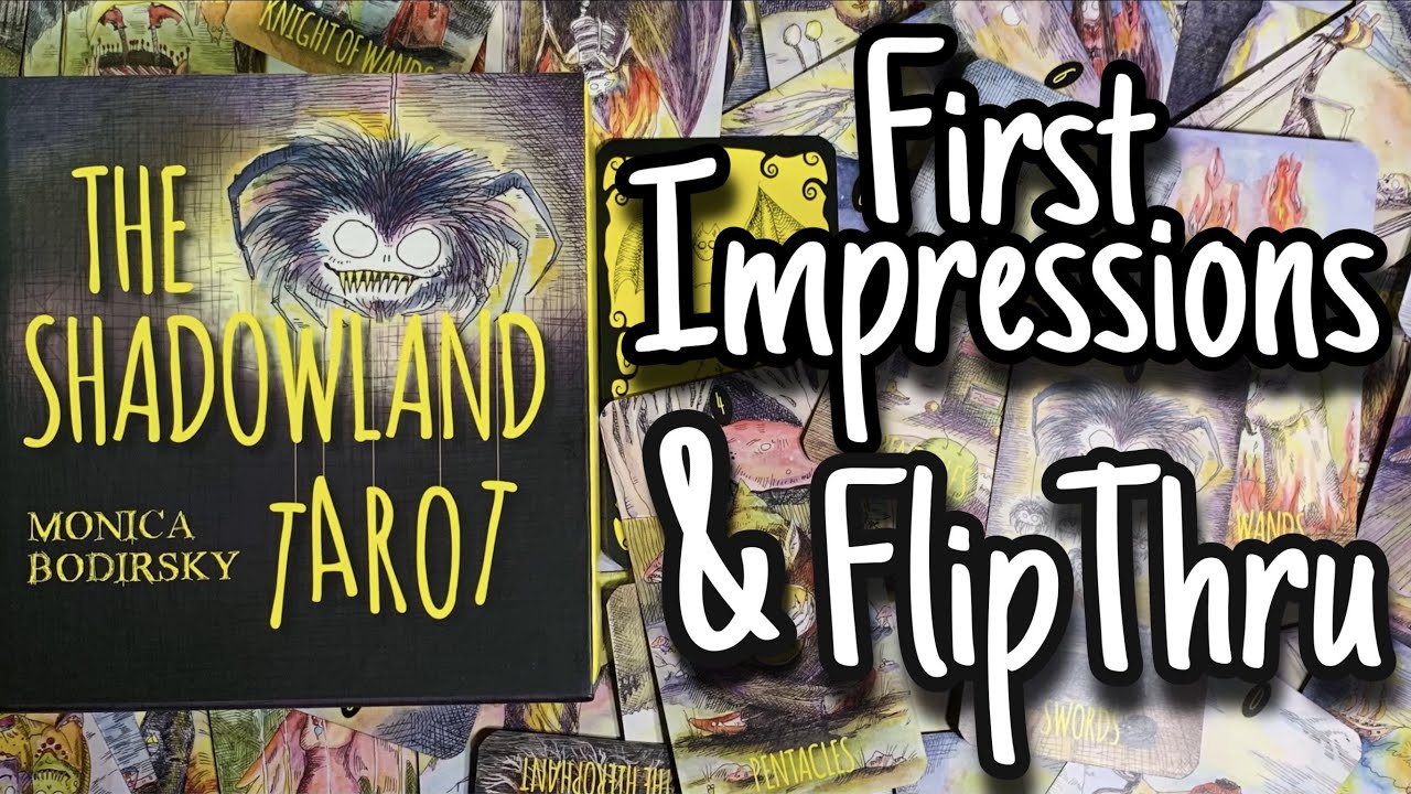 🕸The Shadow Land Tarot🕸 | 1st Impressions & Deck FlipThru