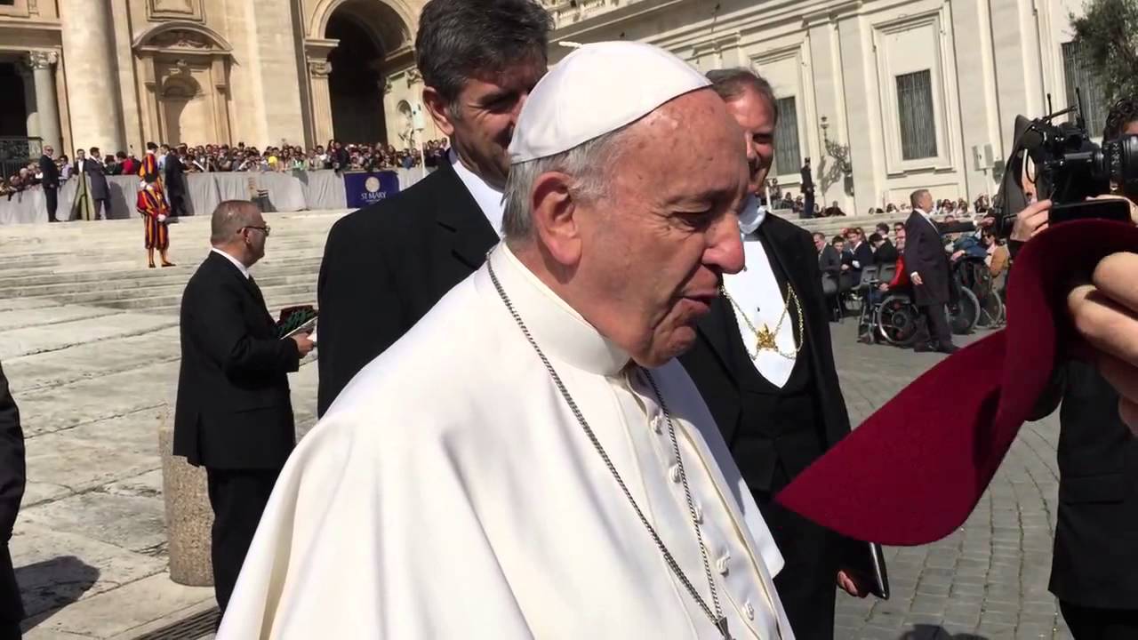 Beca del Col·legi Xaloc al Papa Francesc